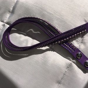 Swarovski wrap bracelet